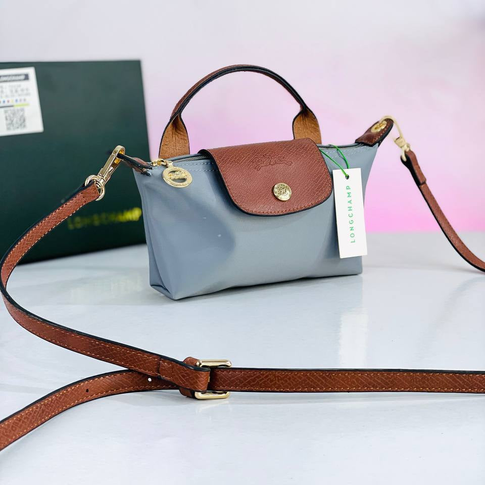 Longchamp Iconic Mini Handbag with Detachable Strap