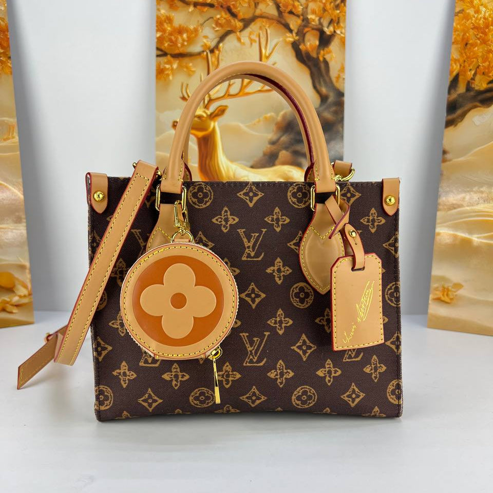 LV Monogram Tote with Detachable Coin Purse