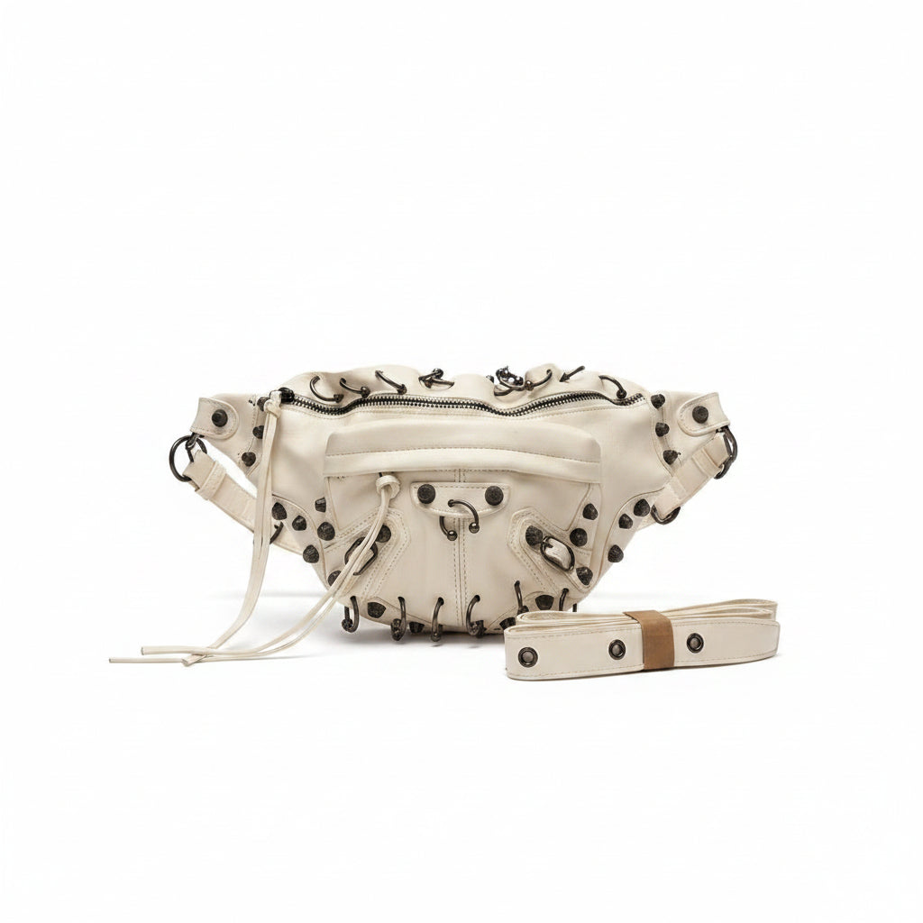 Balenciaga Le Cagole Metallic Hardware Belt Bag