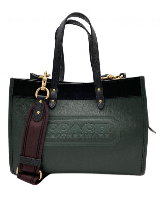 Coach Leatherware Embossed Tote Bag