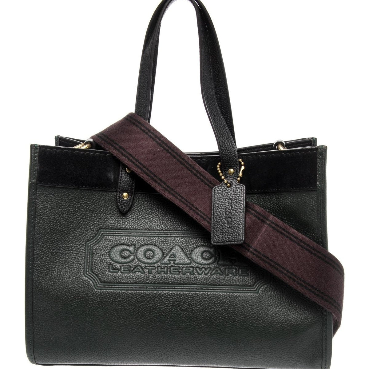 Coach Leatherware Embossed Tote Bag