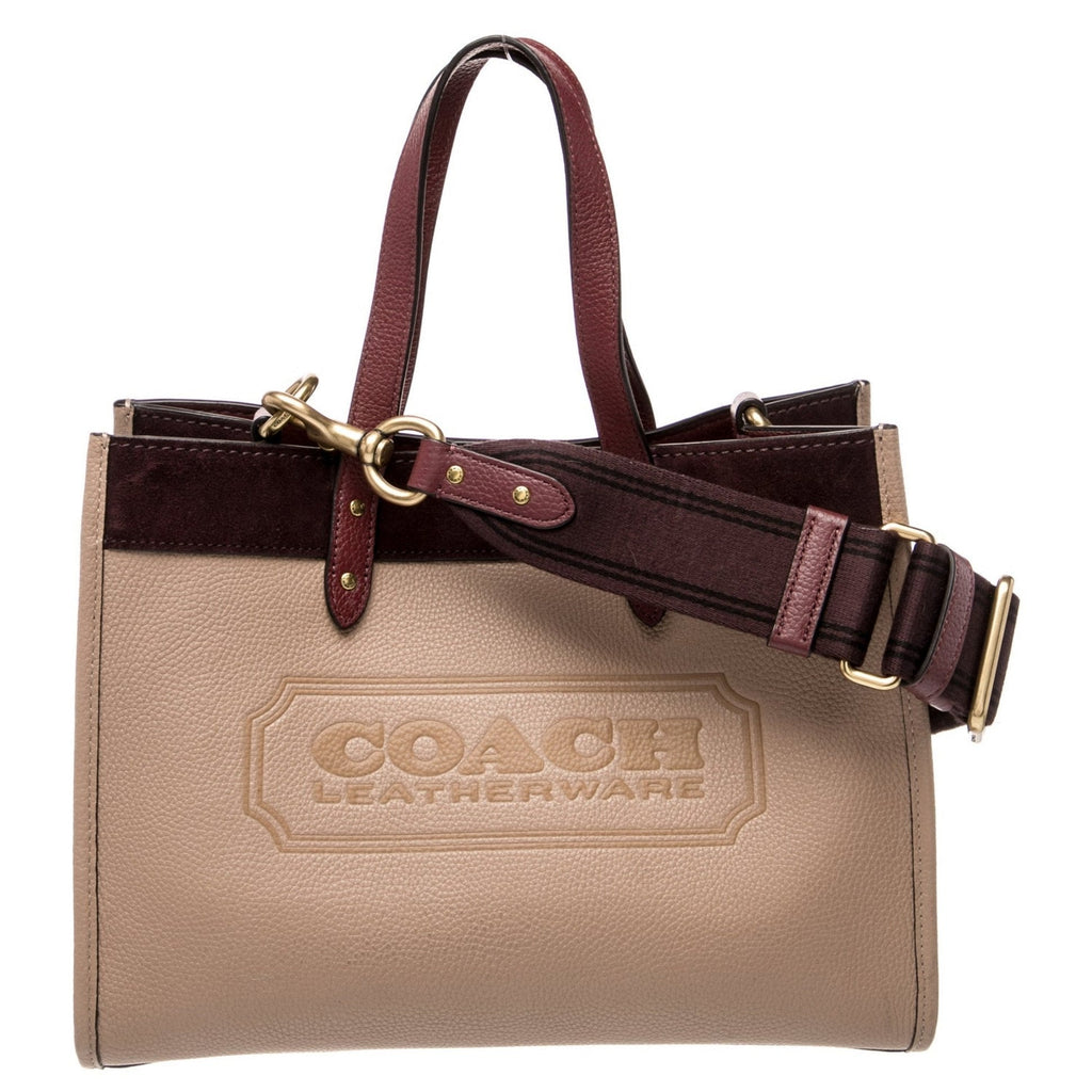 Coach Leatherware Embossed Tote Bag