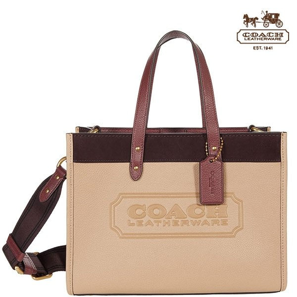 Coach Leatherware Embossed Tote Bag