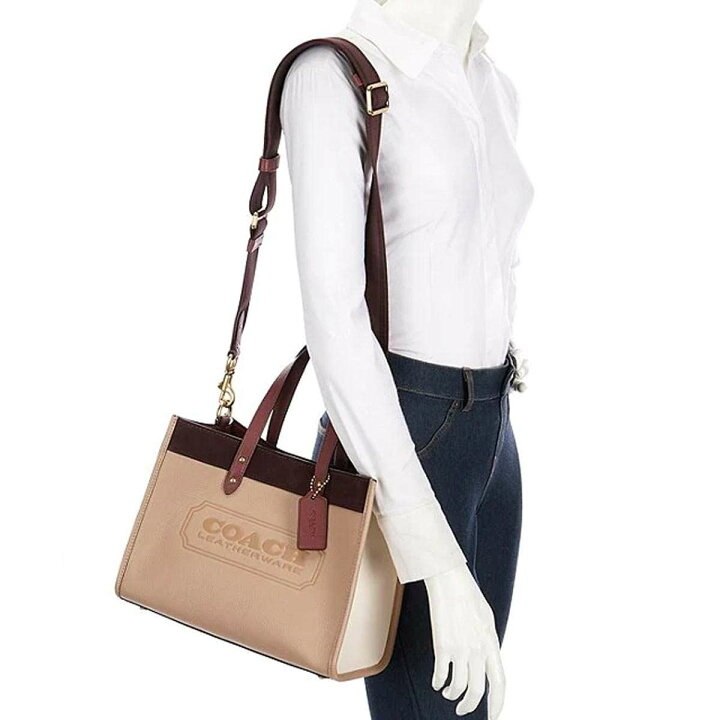 Coach Leatherware Embossed Tote Bag