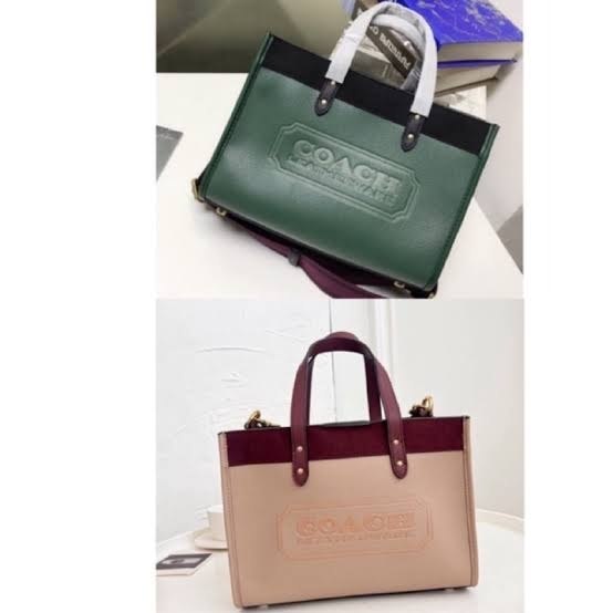 Coach Leatherware Embossed Tote Bag