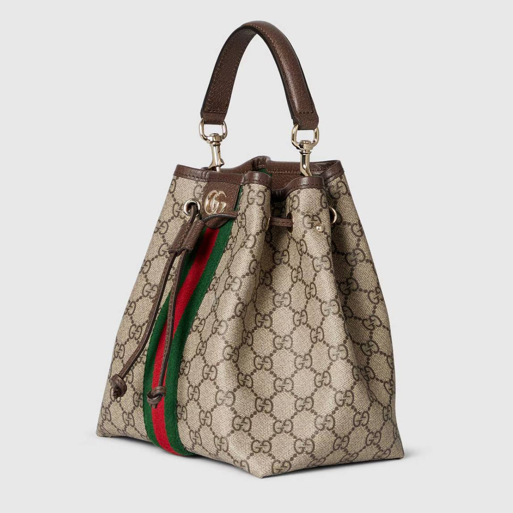Gucci Ophidia GG Monogram Canvas Bucket Bag