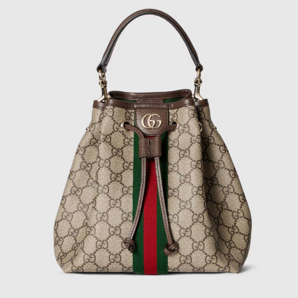 Gucci Ophidia GG Monogram Canvas Bucket Bag