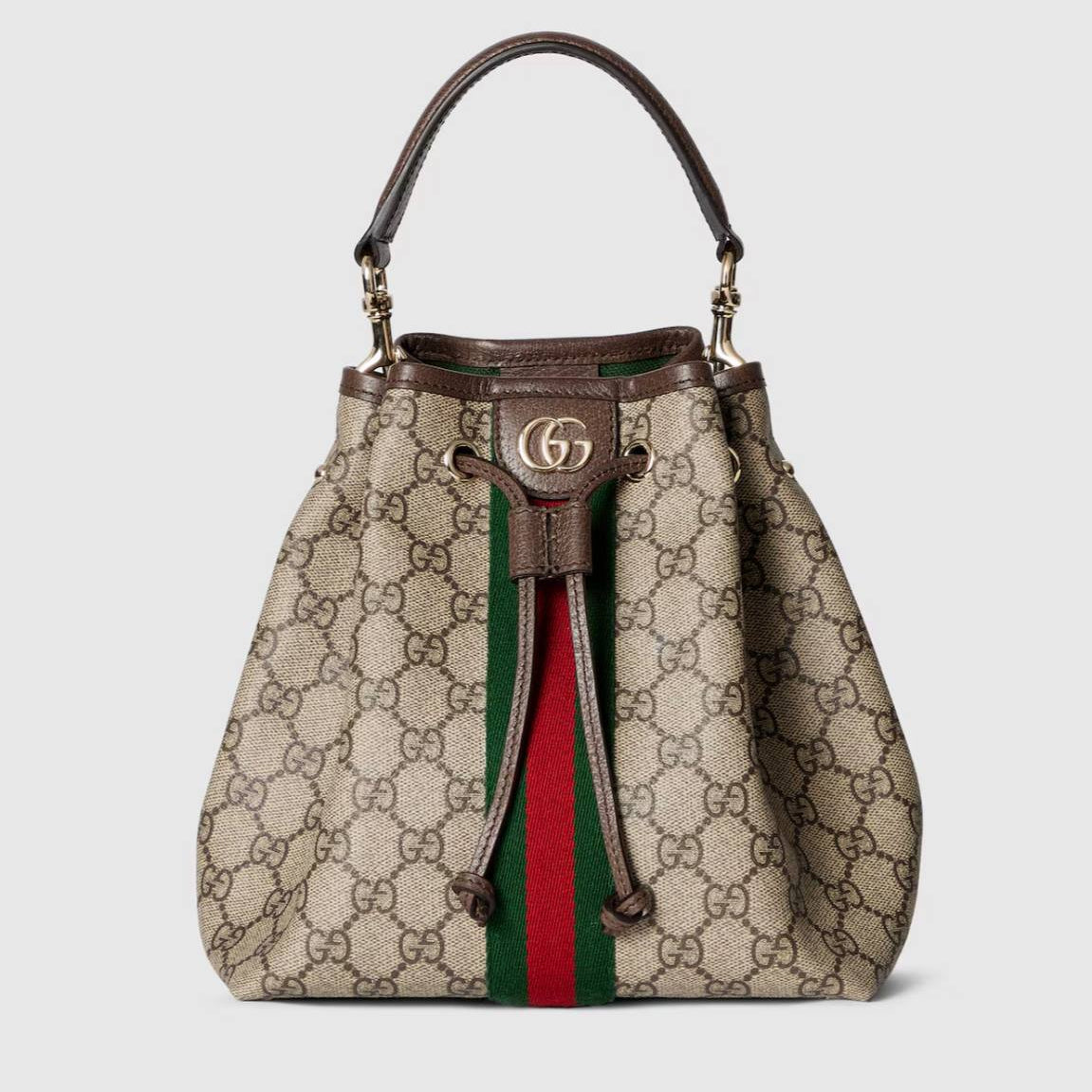 Gucci Ophidia GG Monogram Canvas Bucket Bag