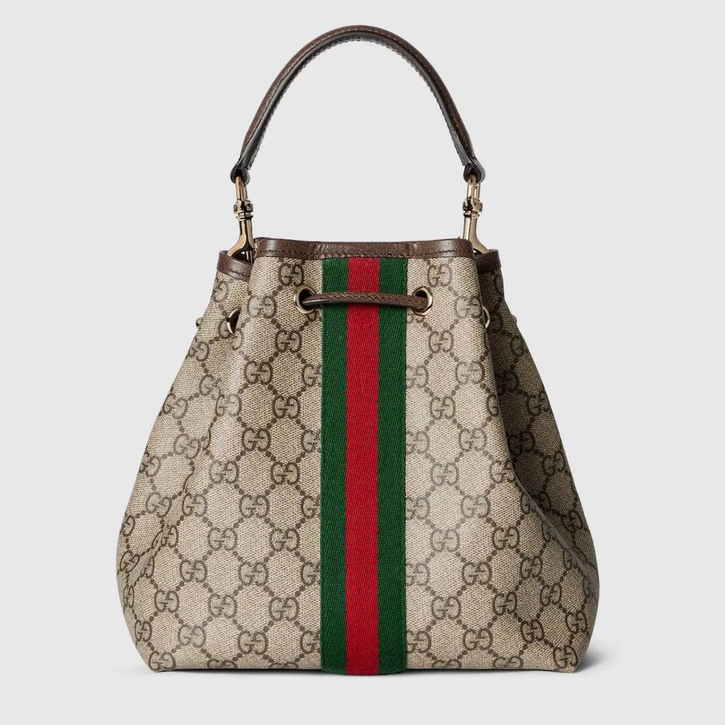 Gucci Ophidia GG Monogram Canvas Bucket Bag