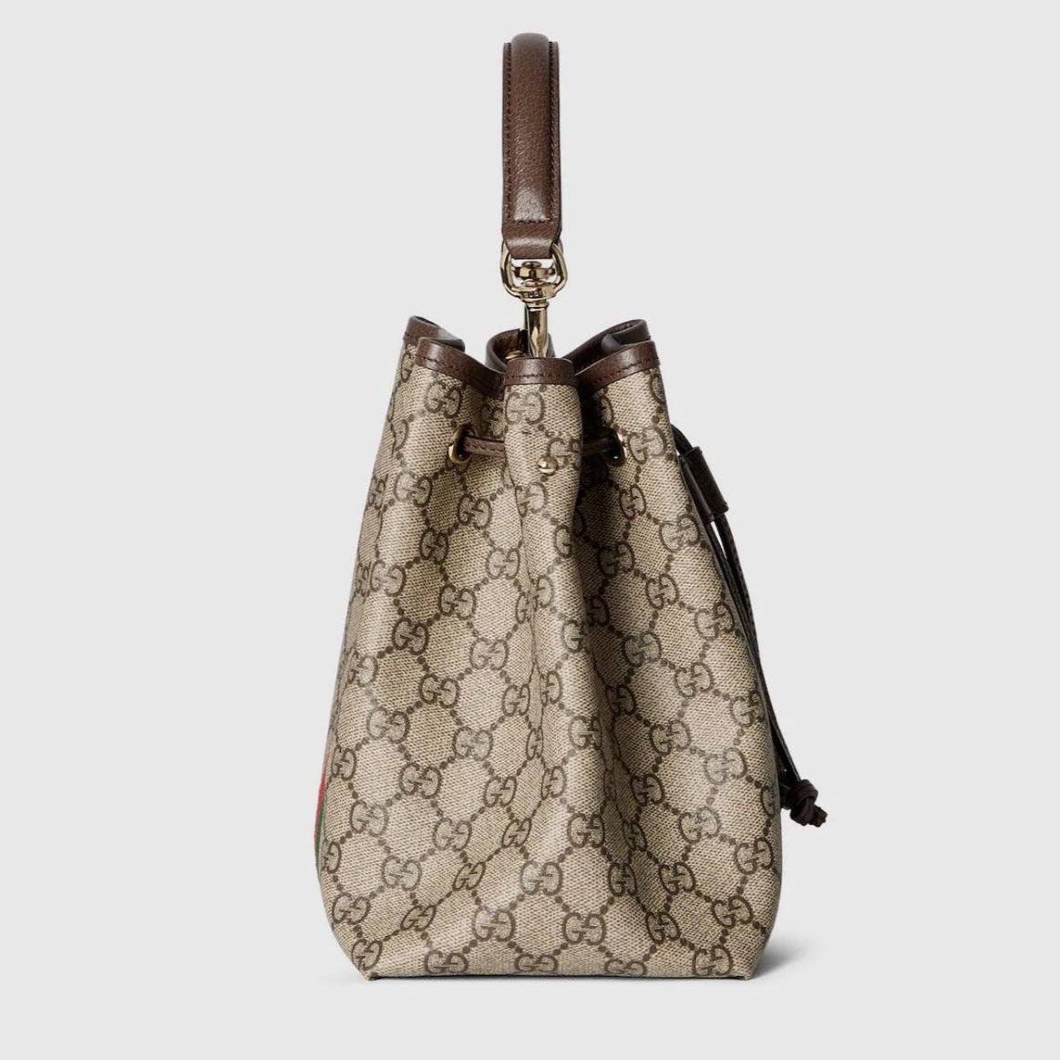 Gucci Ophidia GG Monogram Canvas Bucket Bag