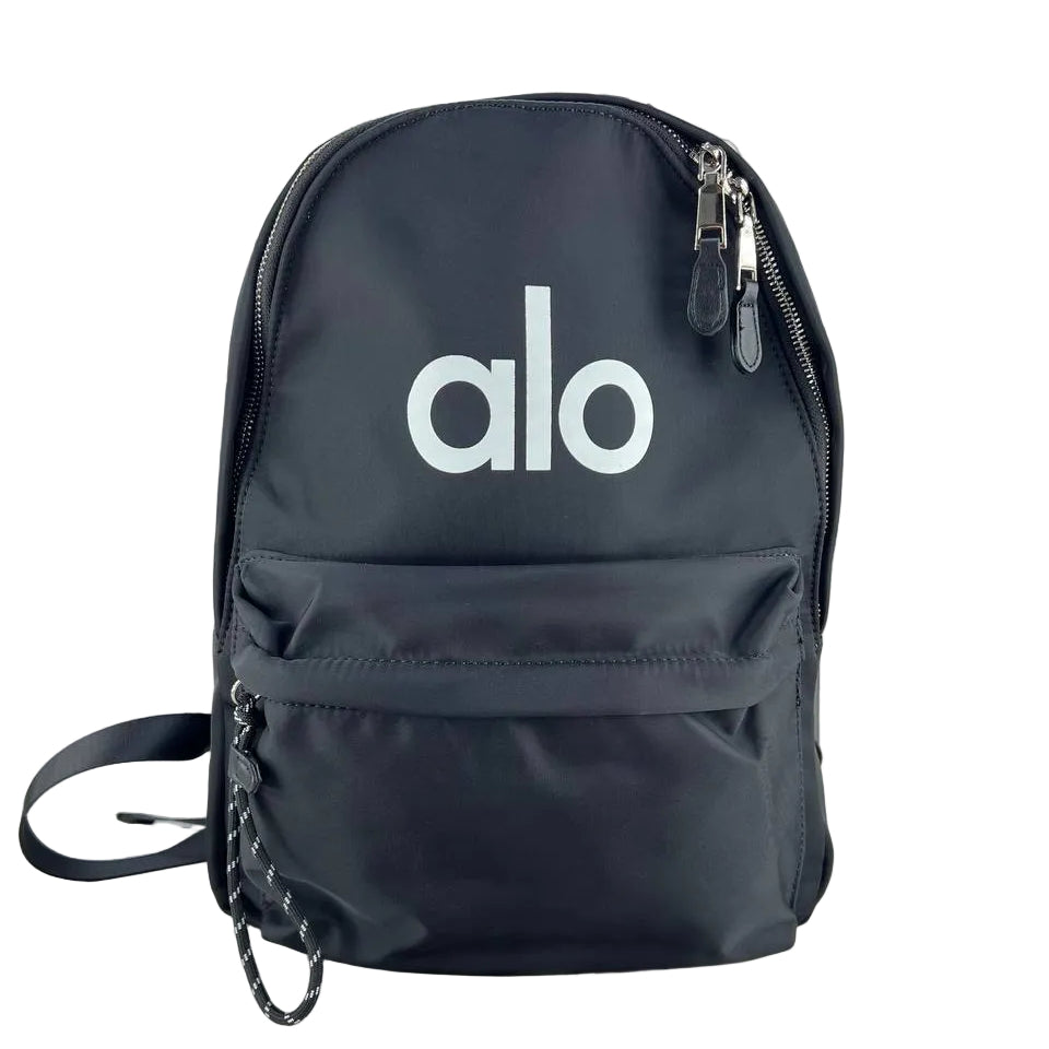 Alo Black Backpack: Stylish & Versatile | Shop Now – Stylez EG