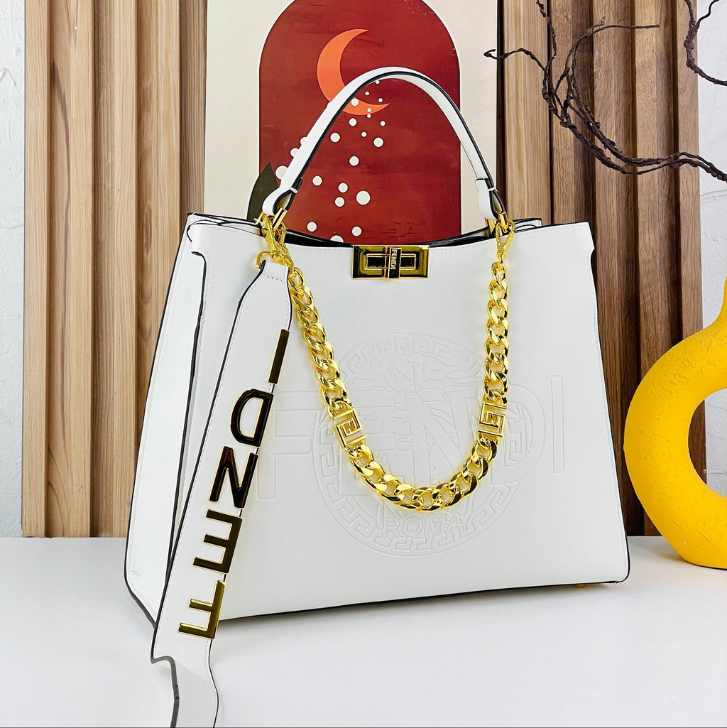 Fendi Colorblock Bag 💚🤎🤍🖤