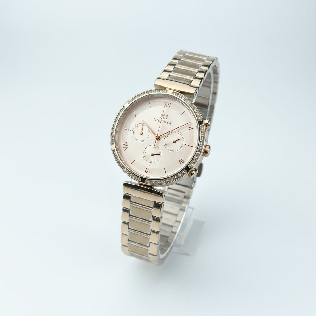 Tommy Hilfiger Gold-Tone Metal Watch ⌚✨ Elegance