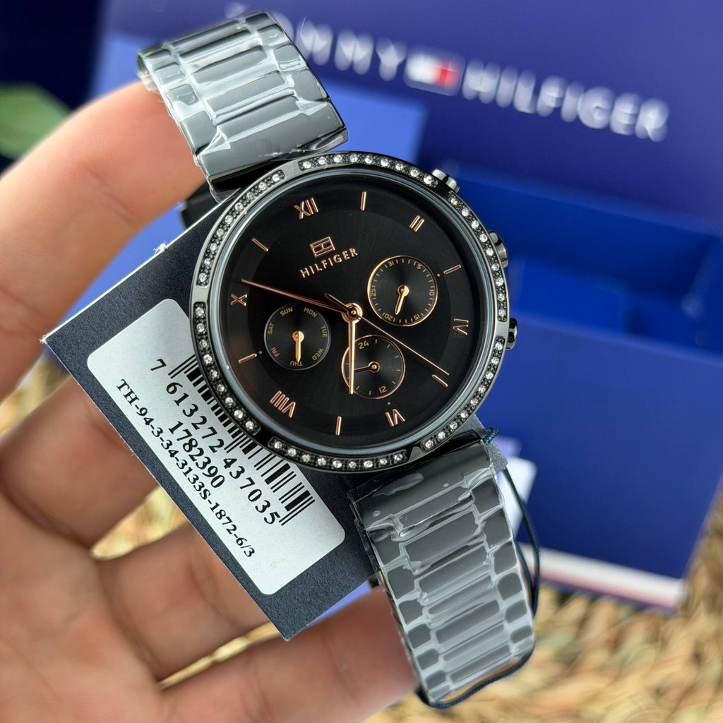 Tommy Hilfiger Gold-Tone Metal Watch ⌚✨ Elegance