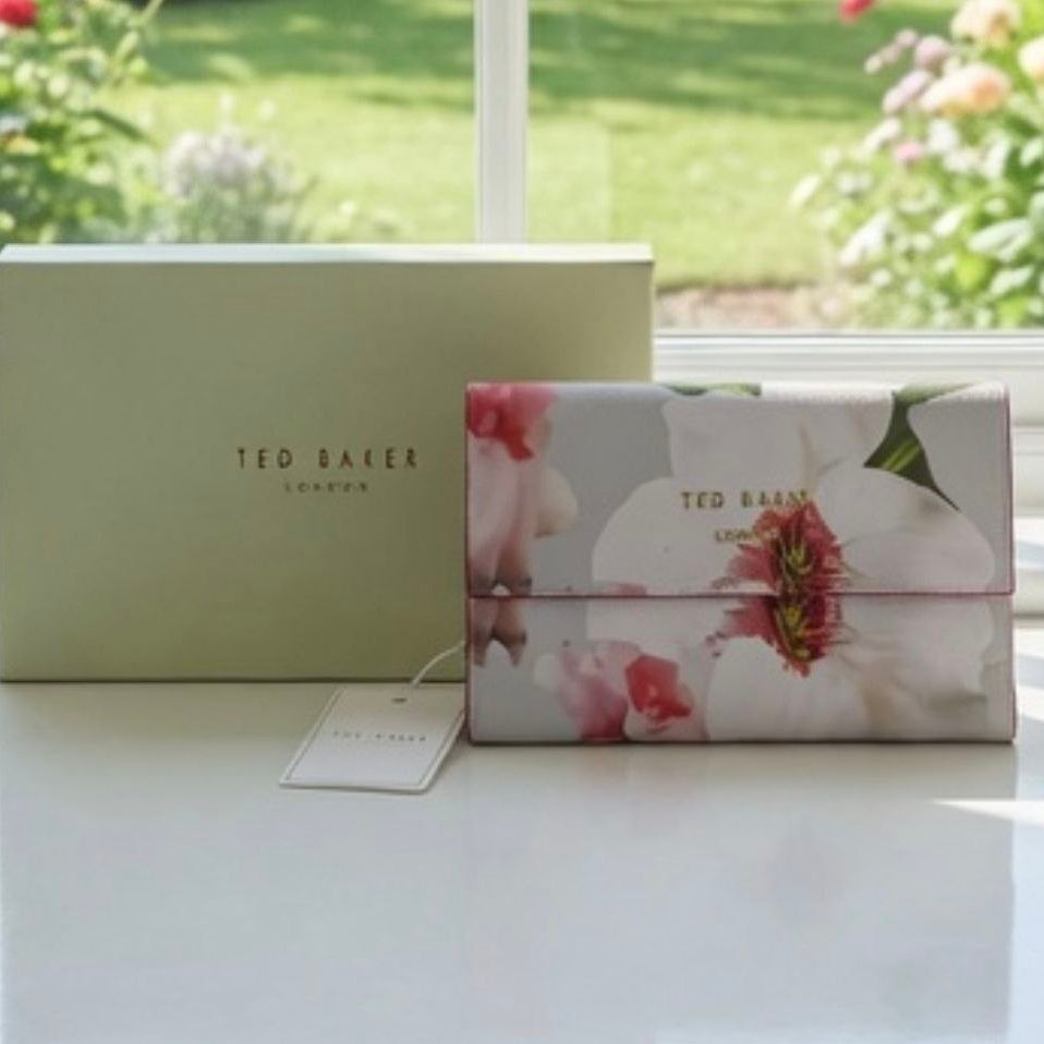 Ted Baker Floral Multi-Task Pouch 🌸👛 Organizer