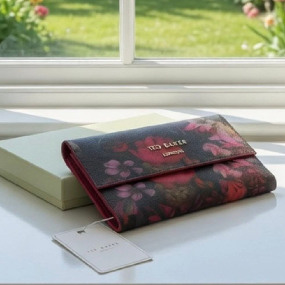 Ted Baker Floral Multi-Task Pouch 🌸👛 Organizer