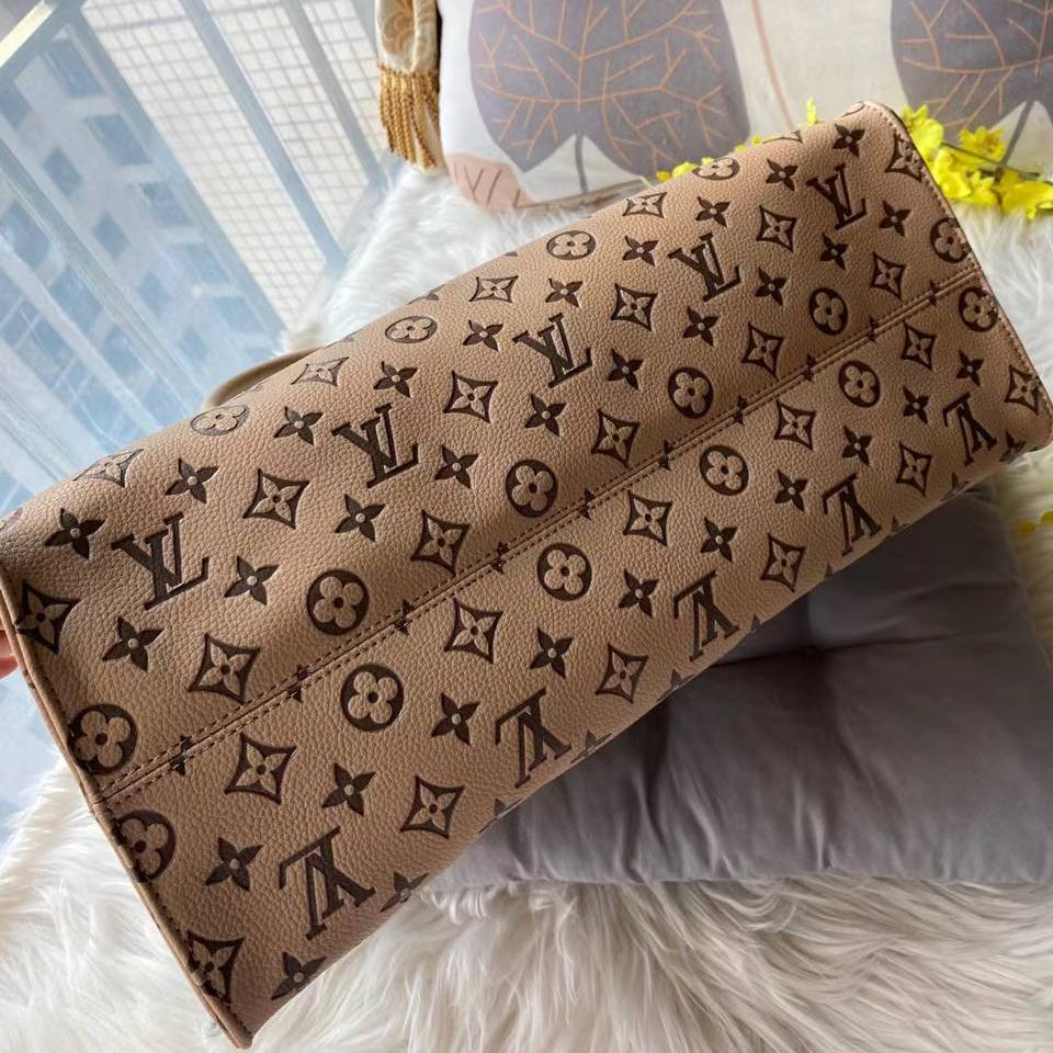 Louis Vuitton Inspired Monogram Tote Bag in Classic Black 👜✨