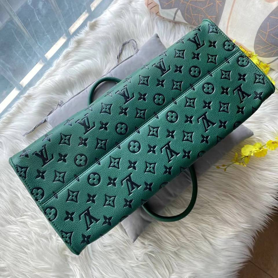 Louis Vuitton Inspired Monogram Tote Bag in Classic Black 👜✨