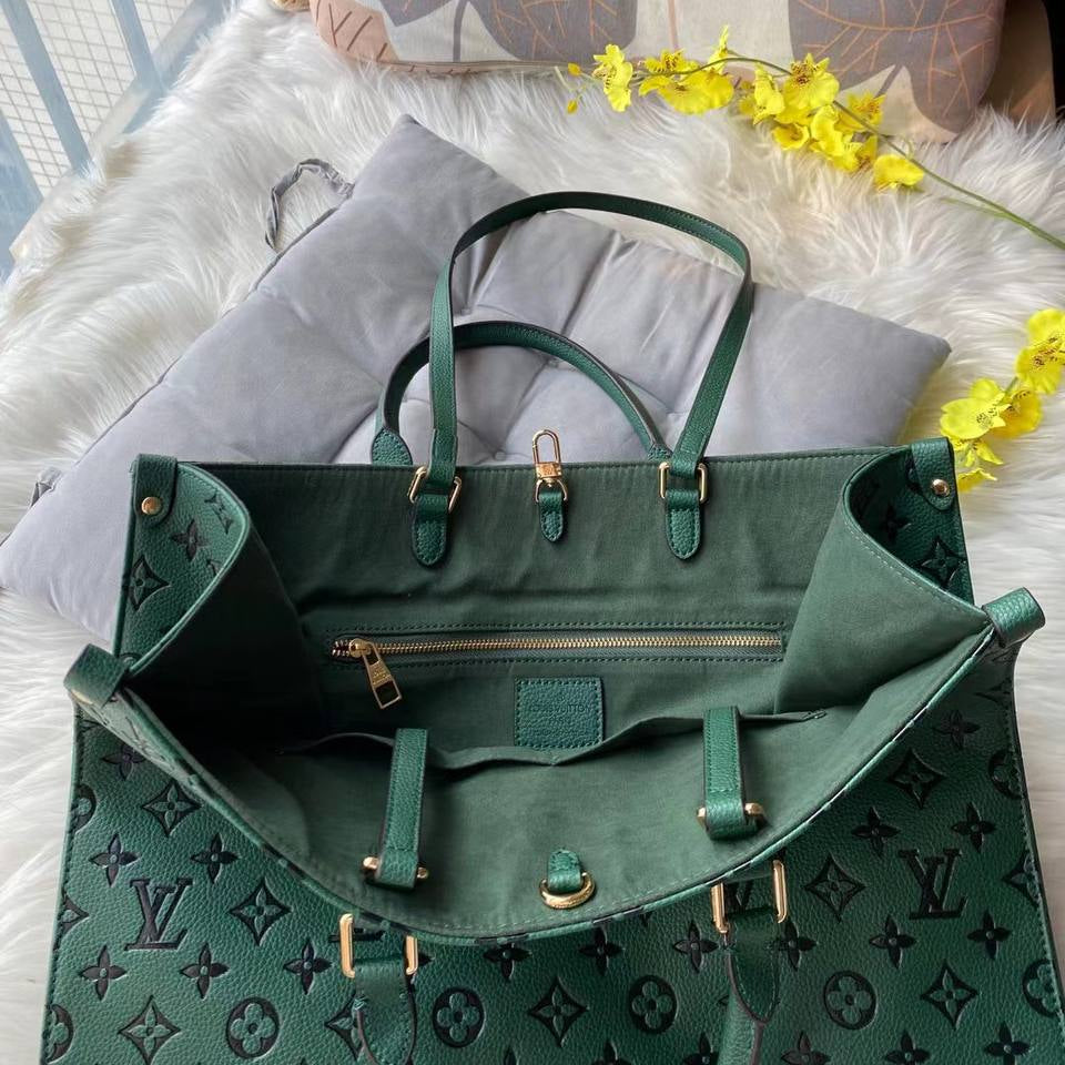 Louis Vuitton Inspired Monogram Tote Bag in Classic Black 👜✨