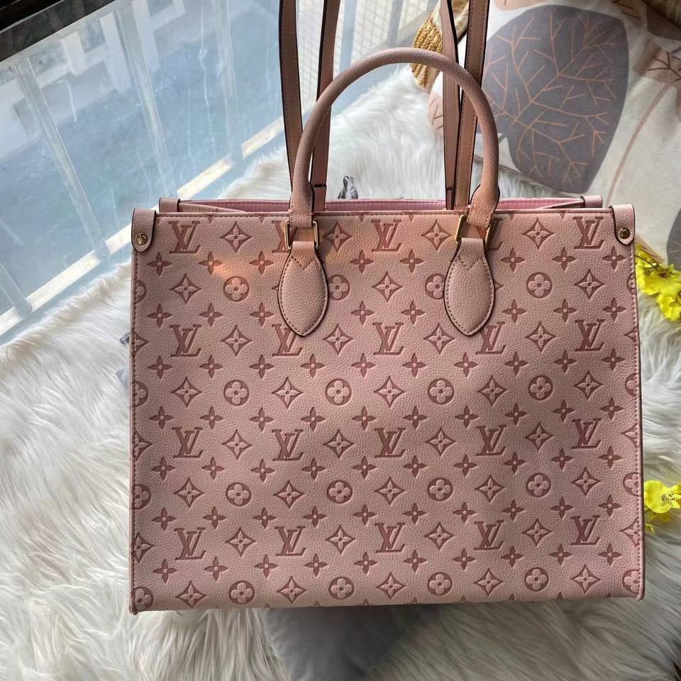 Louis Vuitton Inspired Monogram Tote Bag in Classic Black 👜✨