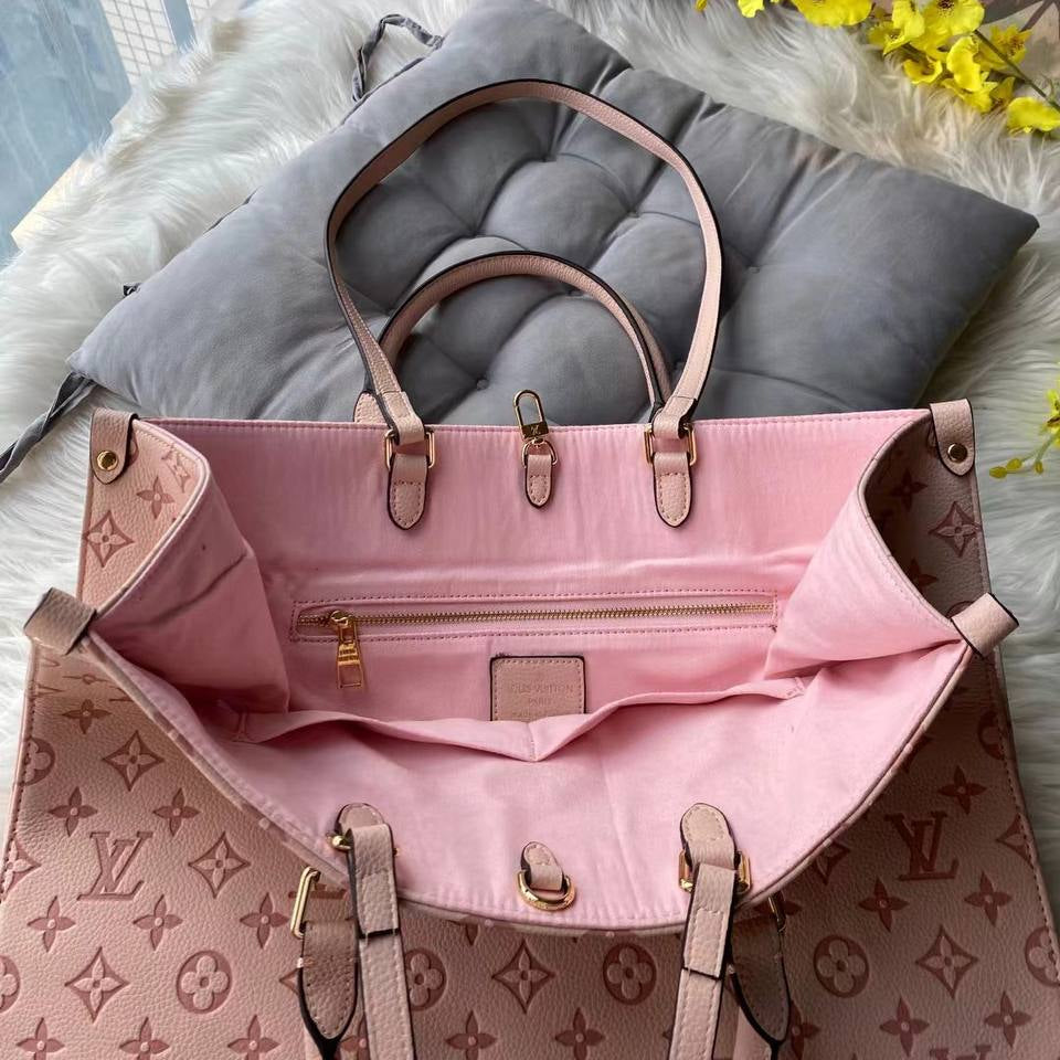 Louis Vuitton Inspired Monogram Tote Bag in Classic Black 👜✨