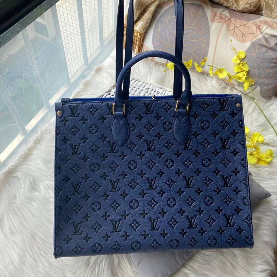 Louis Vuitton Inspired Monogram Tote Bag in Classic Black 👜✨