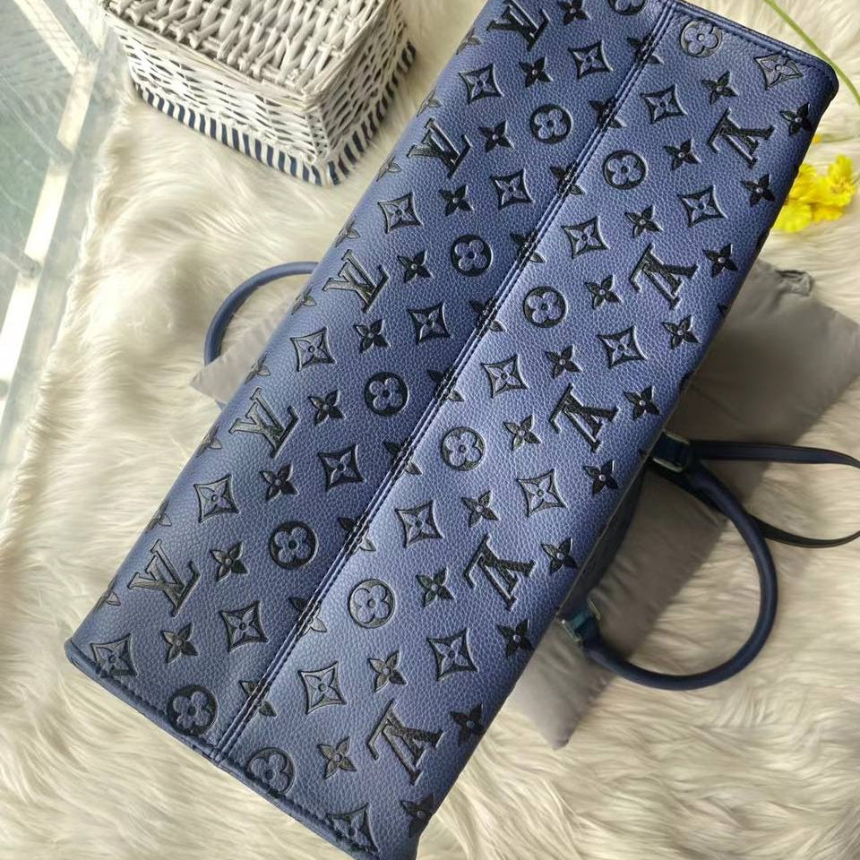 Louis Vuitton Inspired Monogram Tote Bag in Classic Black 👜✨