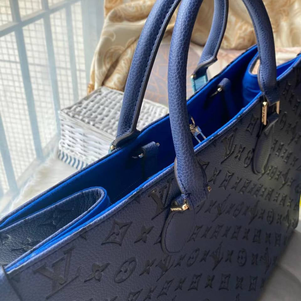 Louis Vuitton Inspired Monogram Tote Bag in Classic Black 👜✨