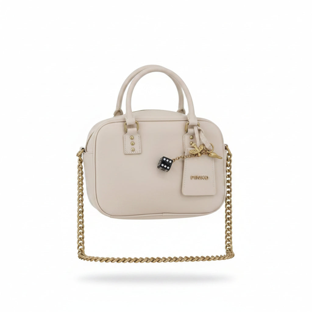 Pinko Soft Leather Mirror Original Bag with NFC Technology 👜✨