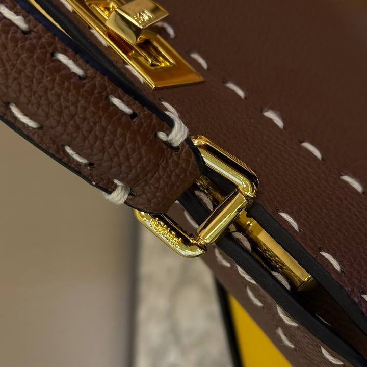 Fendi Handbag with Matching Mini Pouch Set 👜✨