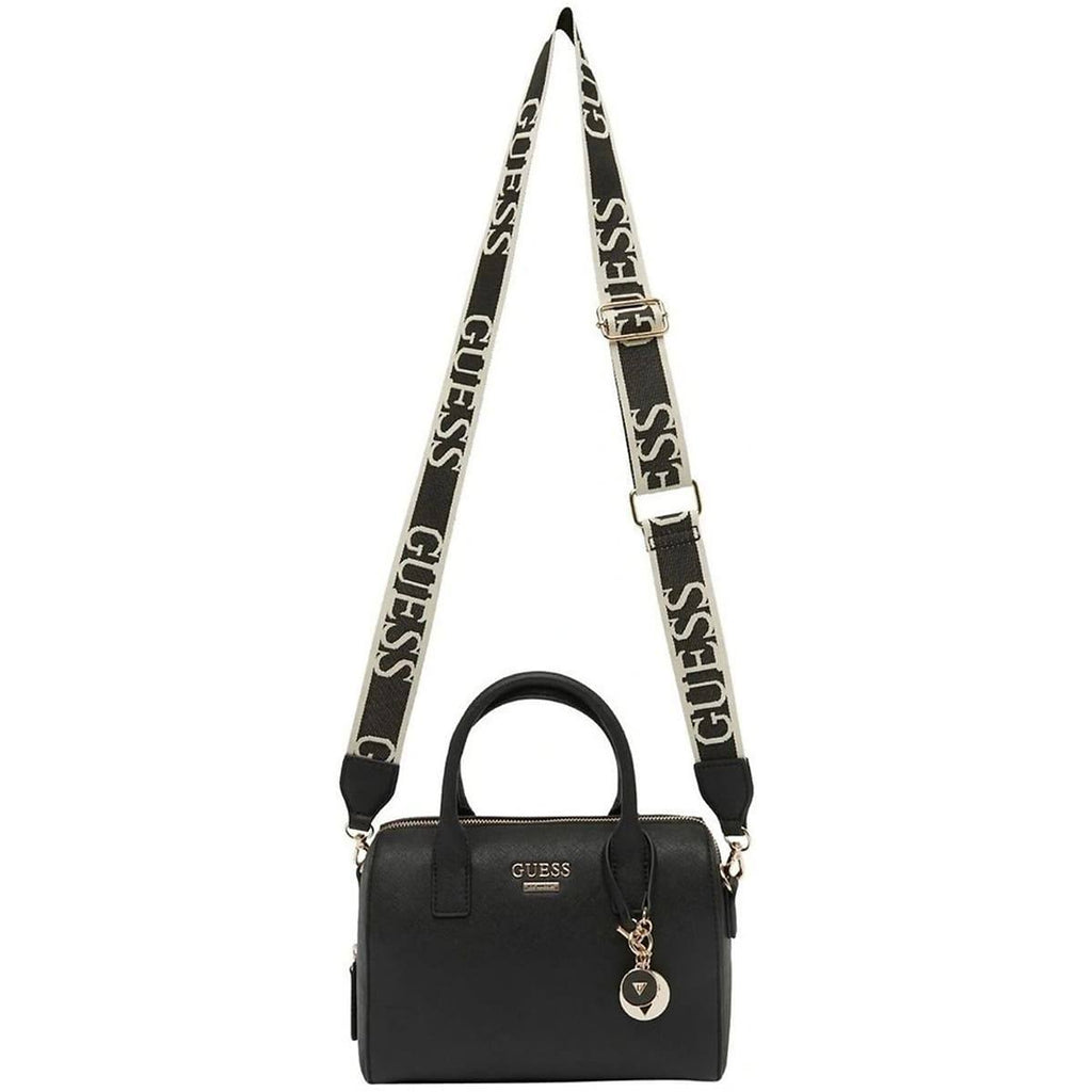 Guess Pink Logo Pattern Satchel Handbag 🌸👜