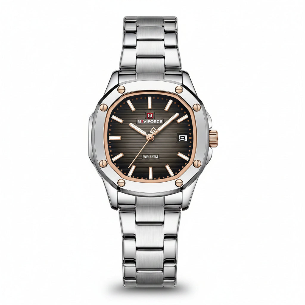 NAVIFORCE  Stainless Steel Men's Wristwatch