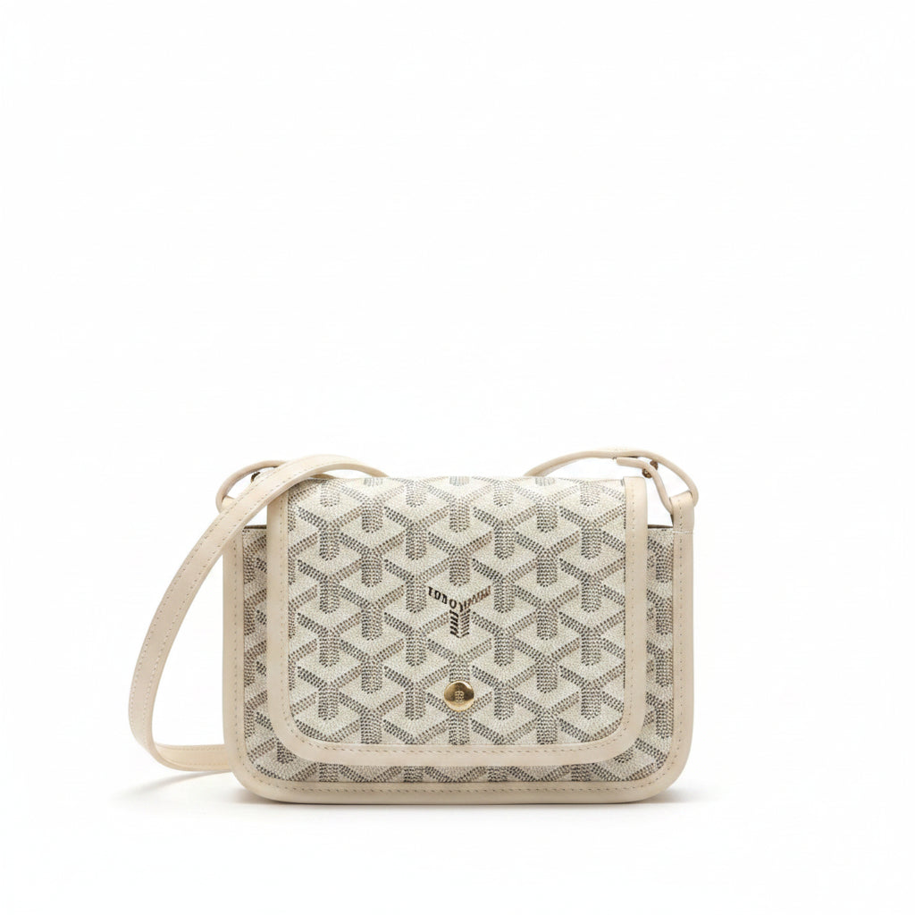 Goyard Signature Monogram Paris Crossbody Bag