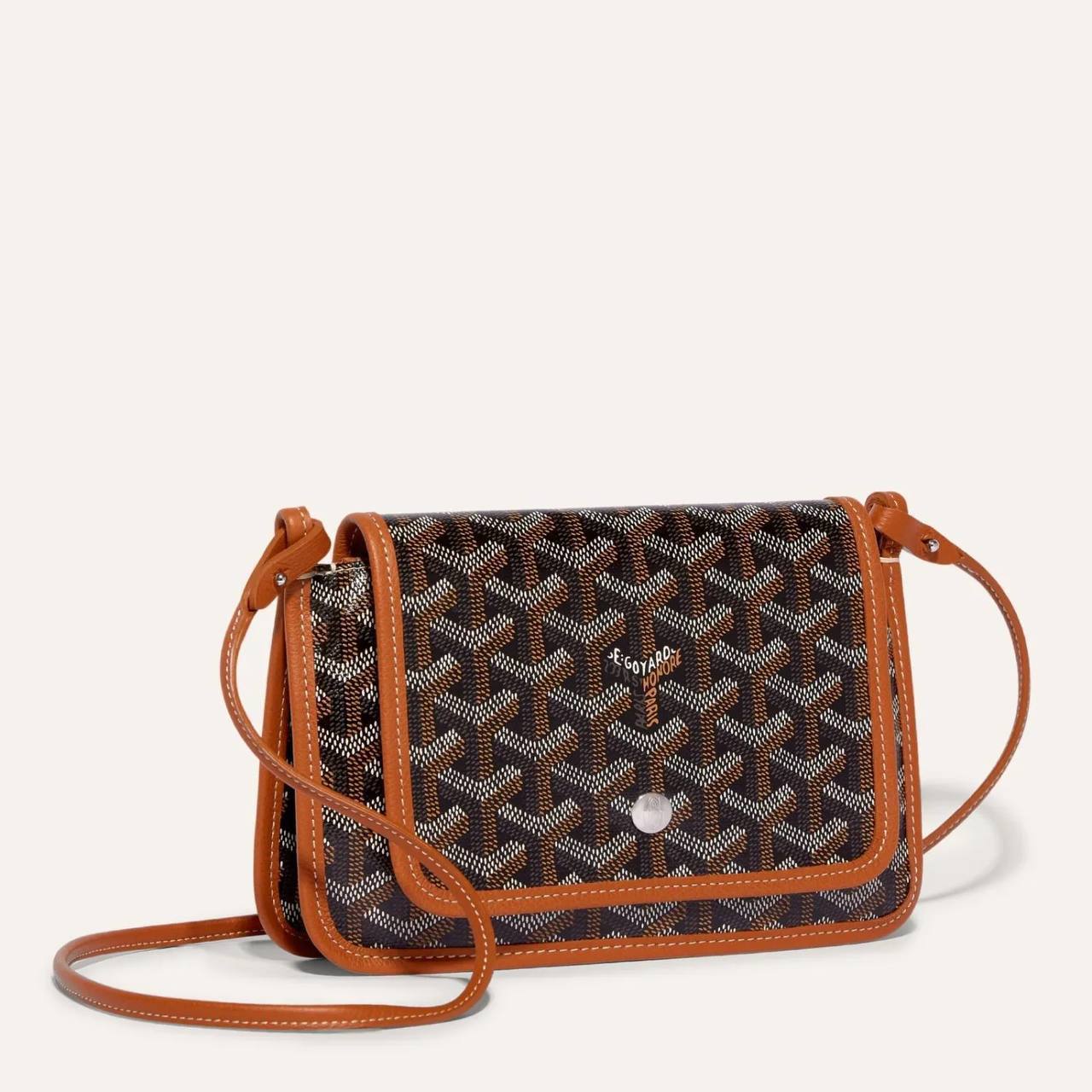 Goyard Signature Monogram Paris Crossbody Bag