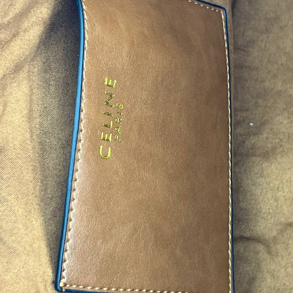 Celine Inspired Shoulder Bag with Gold-Tone Hardware