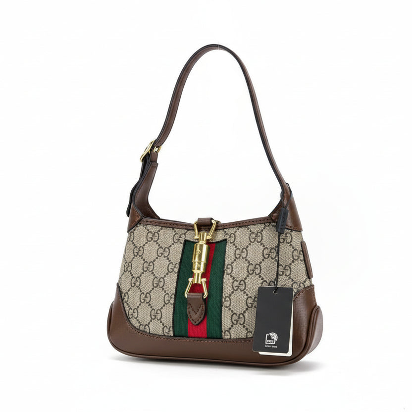 GUCCI Brown Monogram Bag 👜 Chic Carryall 🤎