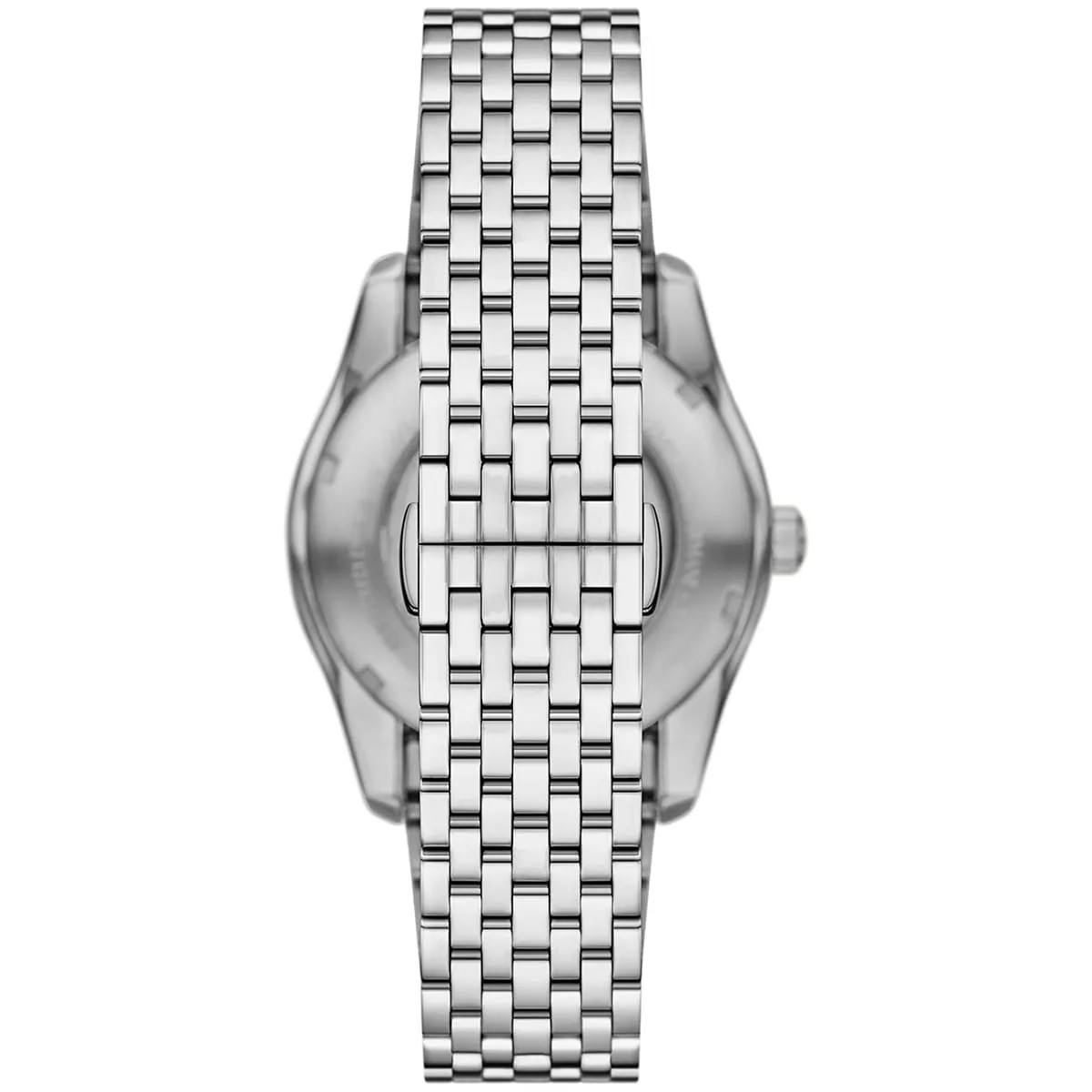 Emporio Armani Automatic: Black, Silver & Rose Gold Watch ⌚⚫🪙