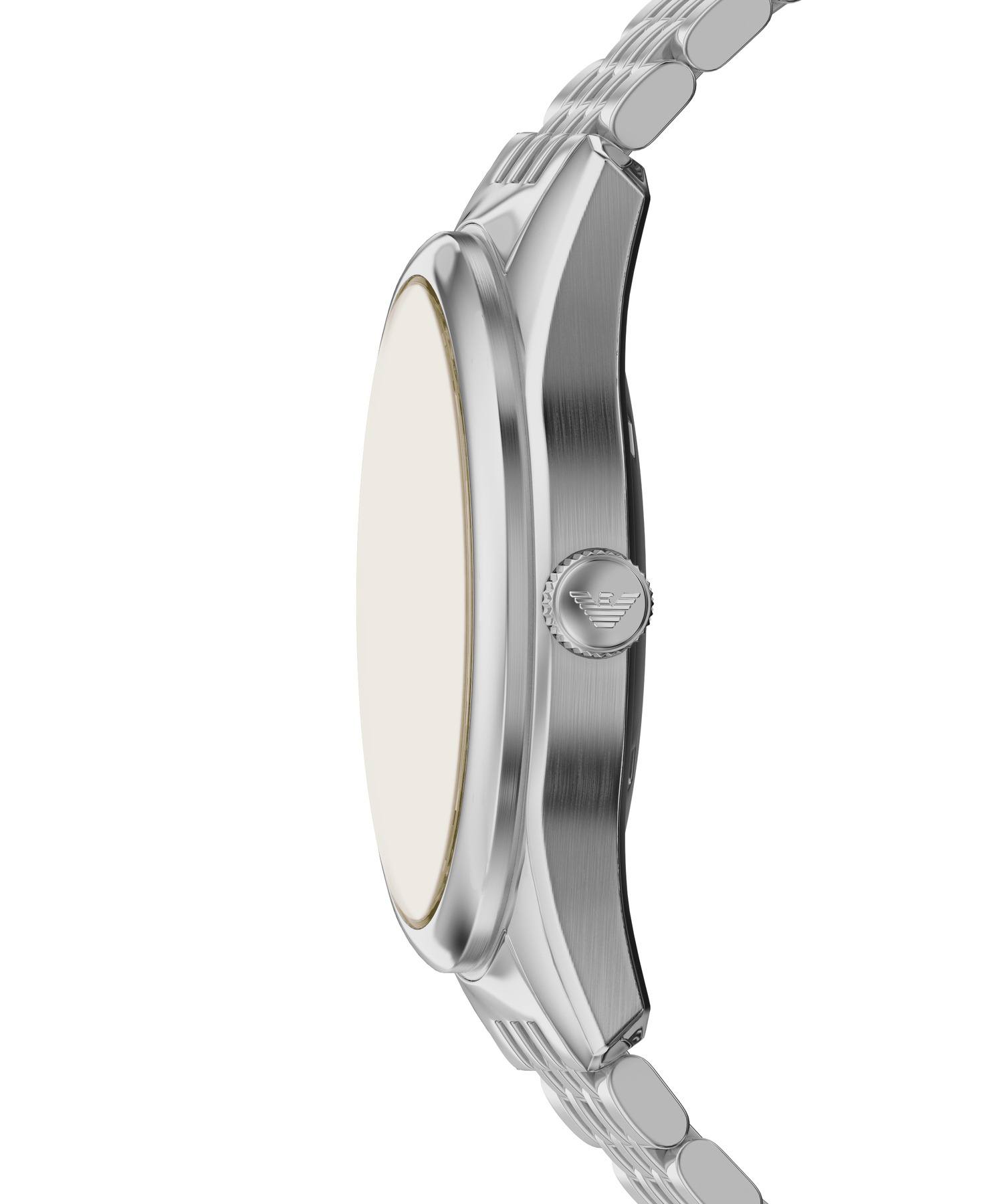 Emporio Armani Automatic: Black, Silver & Rose Gold Watch ⌚⚫🪙