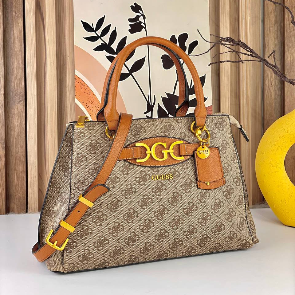 🖤 GUESS Chic Colorblock Bag 💜🤎