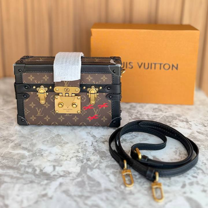Louis Vuitton Trunk Bag in Monogram Canvas and Leather 👜✨