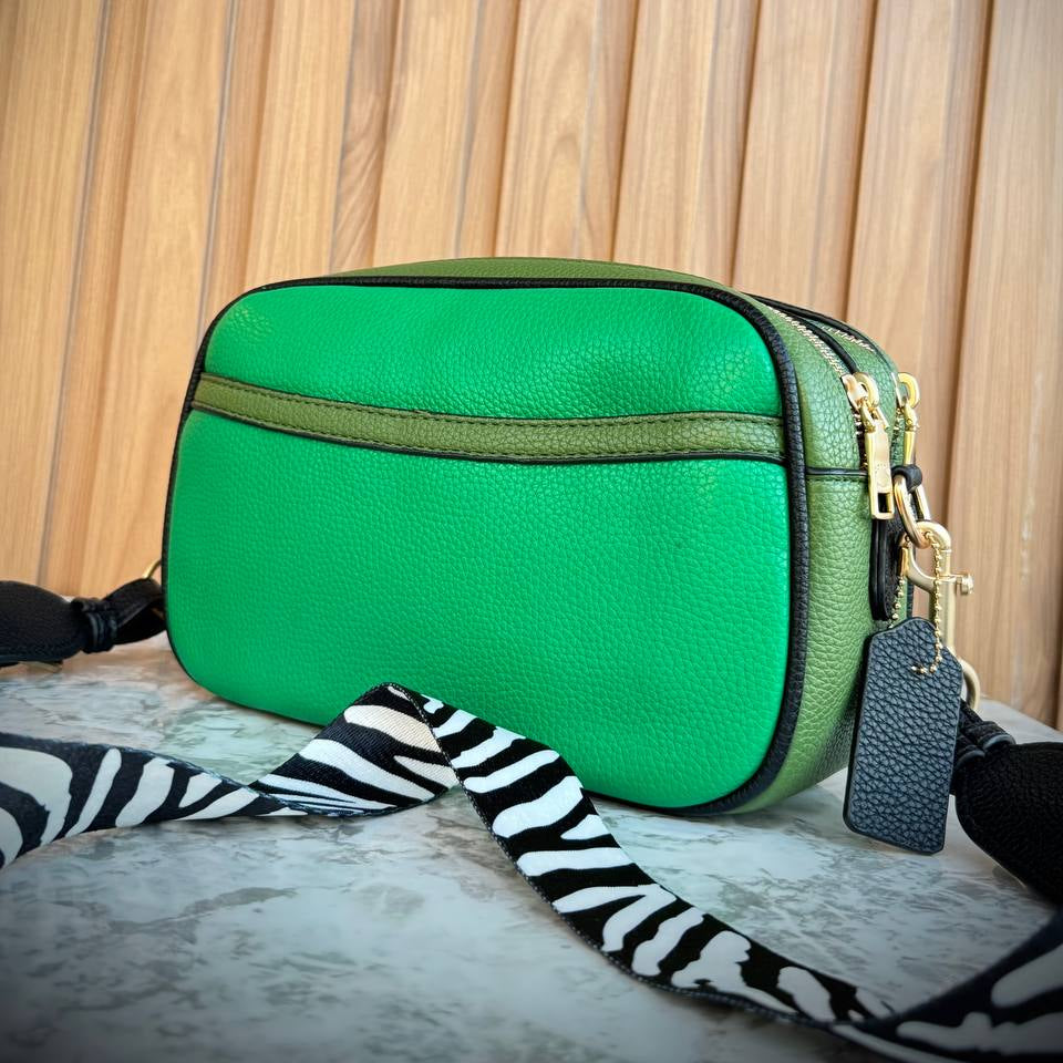Coach Colorblock Leather Camera Bag