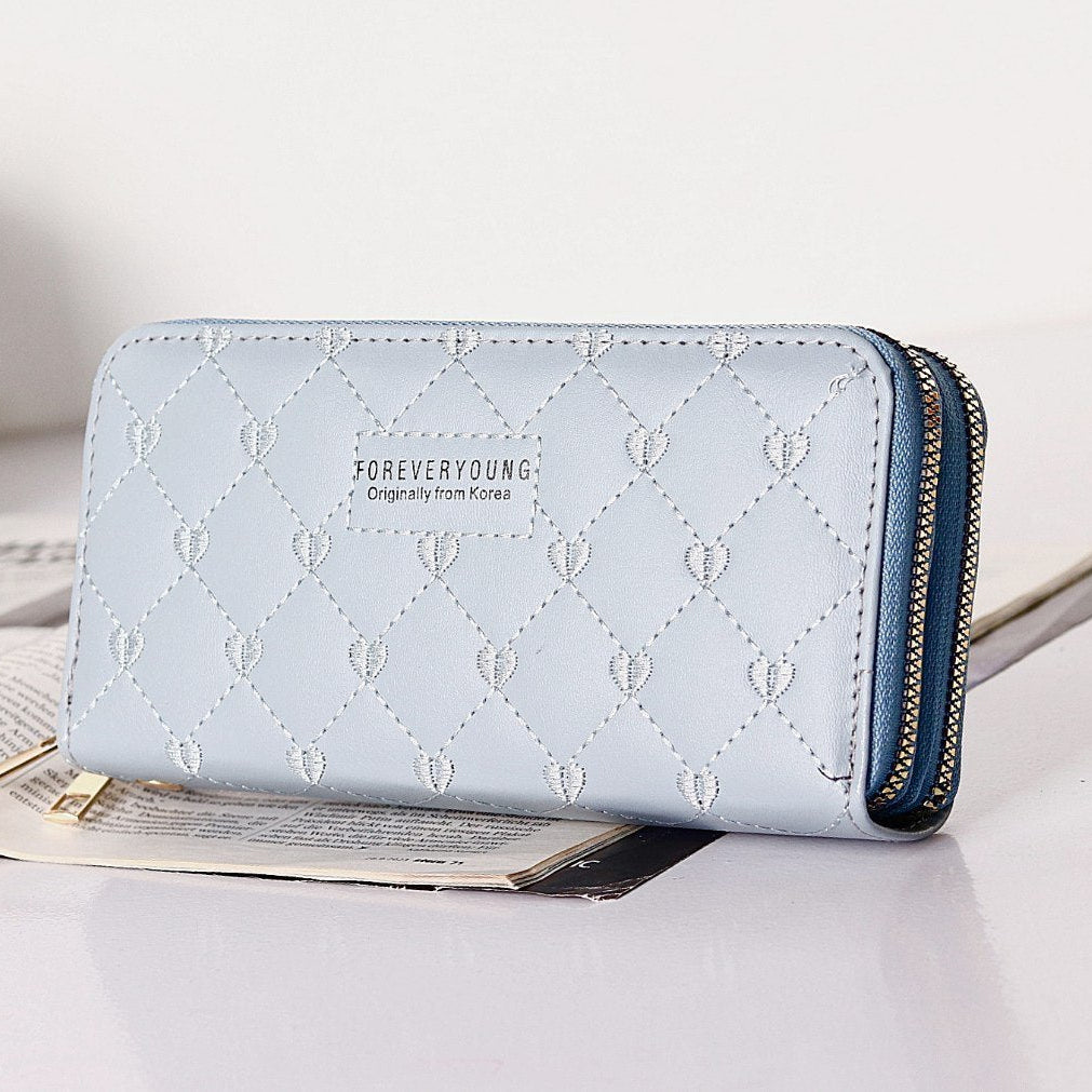 Forever Young Wallet: Pink & Blue Pastel Dreams 💖💙