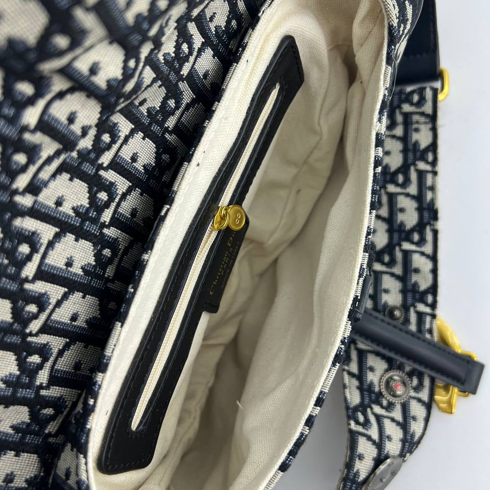 Dior Saddle Bag: Chic Blue Rider 💙🐴