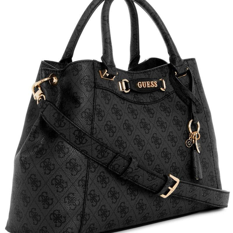 GUESS Chic Carryall: Black, Brown, Gray 👜🖤🤎