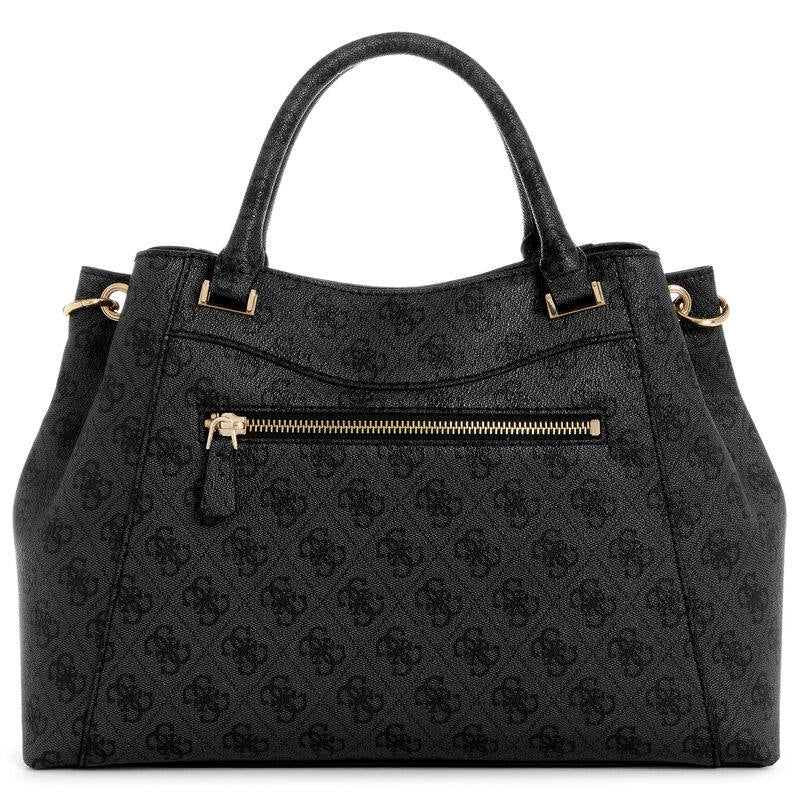 GUESS Chic Carryall: Black, Brown, Gray 👜🖤🤎
