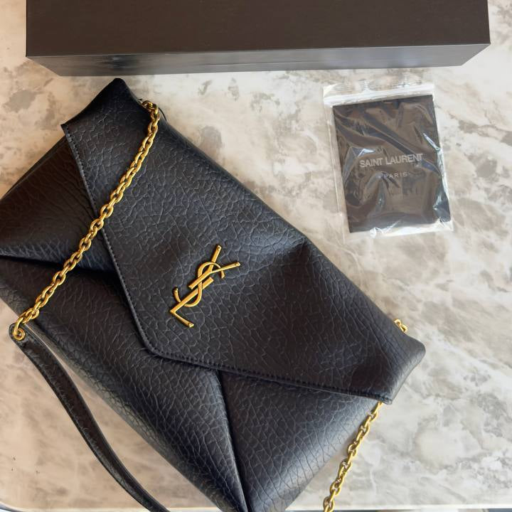 Y.S.L Envelope Bag with Gold-Tone Hardware ✨👜