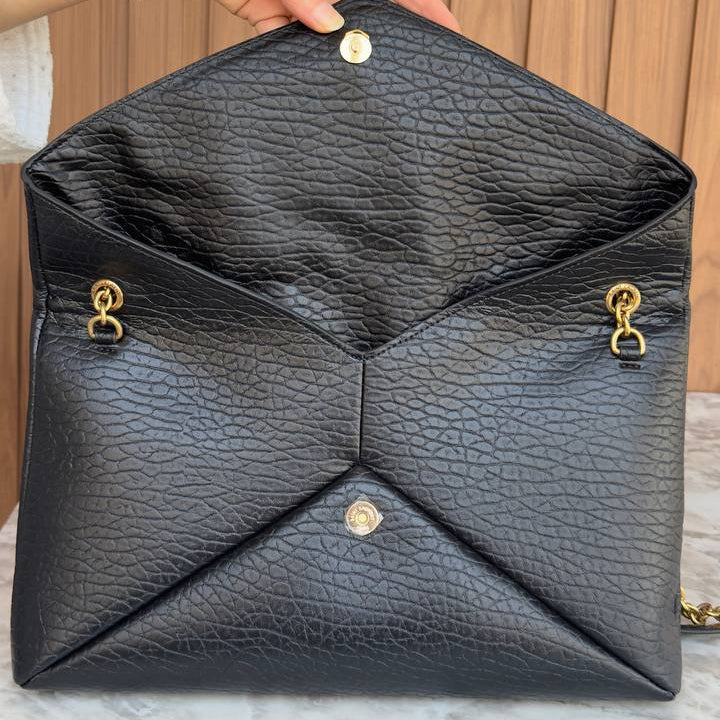 Y.S.L Envelope Bag with Gold-Tone Hardware ✨👜