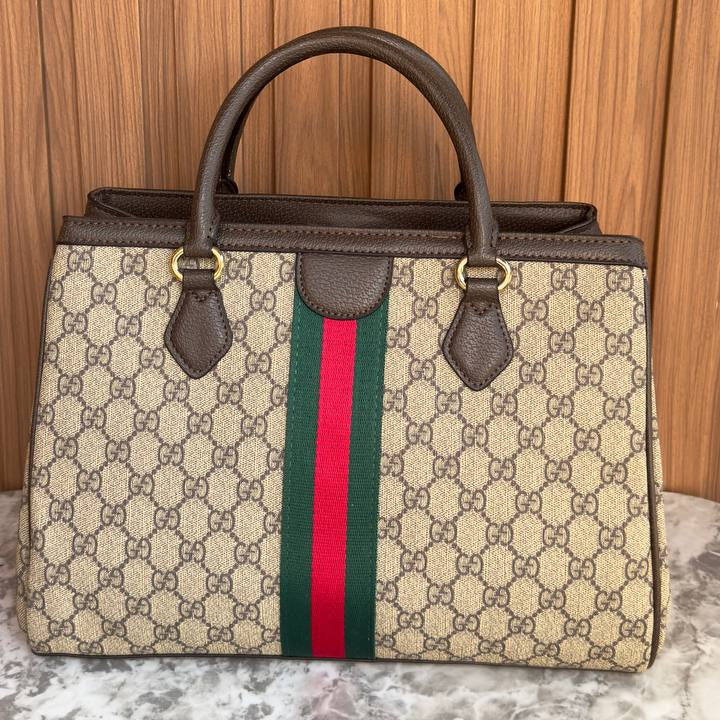 Gucci Ophidia GG Supreme Tote with Web Stripe 👜✨