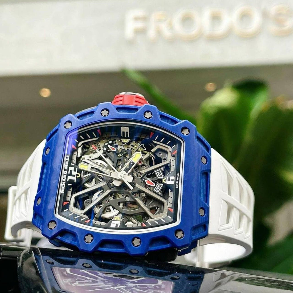 Richard Mille RM35-03 Rafael Nadal Blue Titanium Skeleton Watch 🎾
