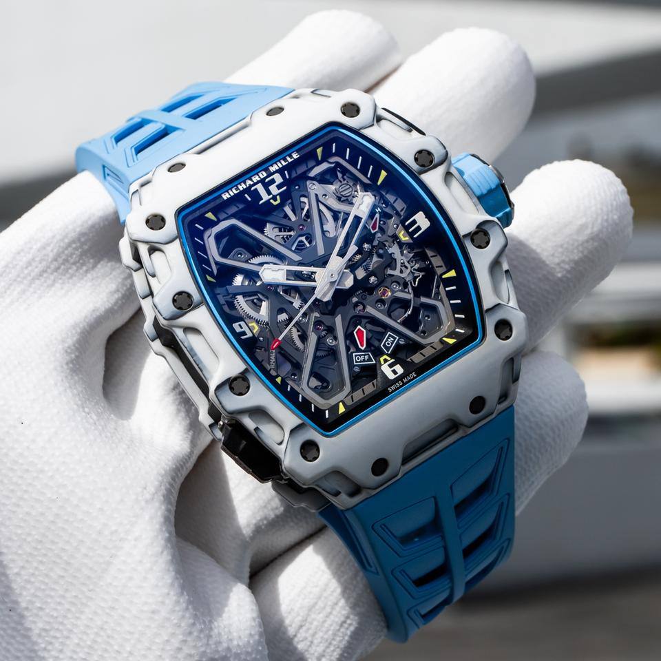 Richard Mille RM35-03 Rafael Nadal Blue Titanium Skeleton Watch 🎾